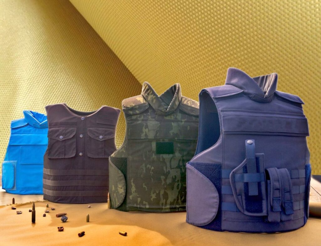 Balistik yelek kumaşı, para-aramid